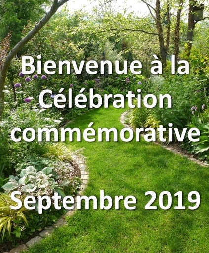 septembre 2019 Commémoration mensuelle des défunts