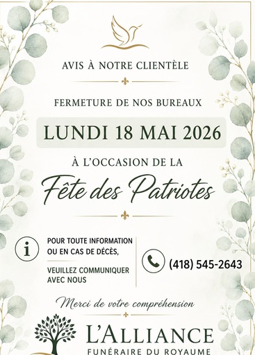 Fêtes des Patriotes 2026